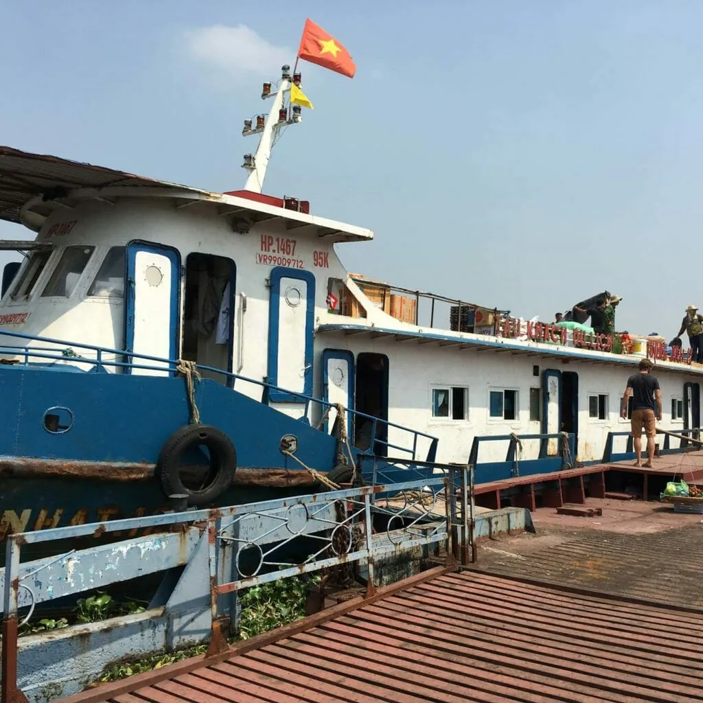 Boat in Cat Ba