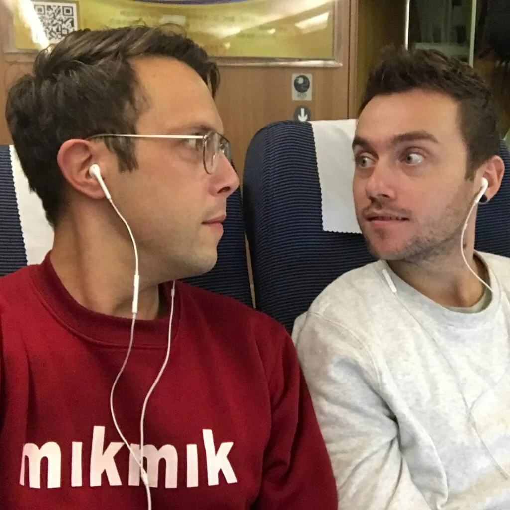 Huangshan-Tim-en-Michel-in-de-Trein