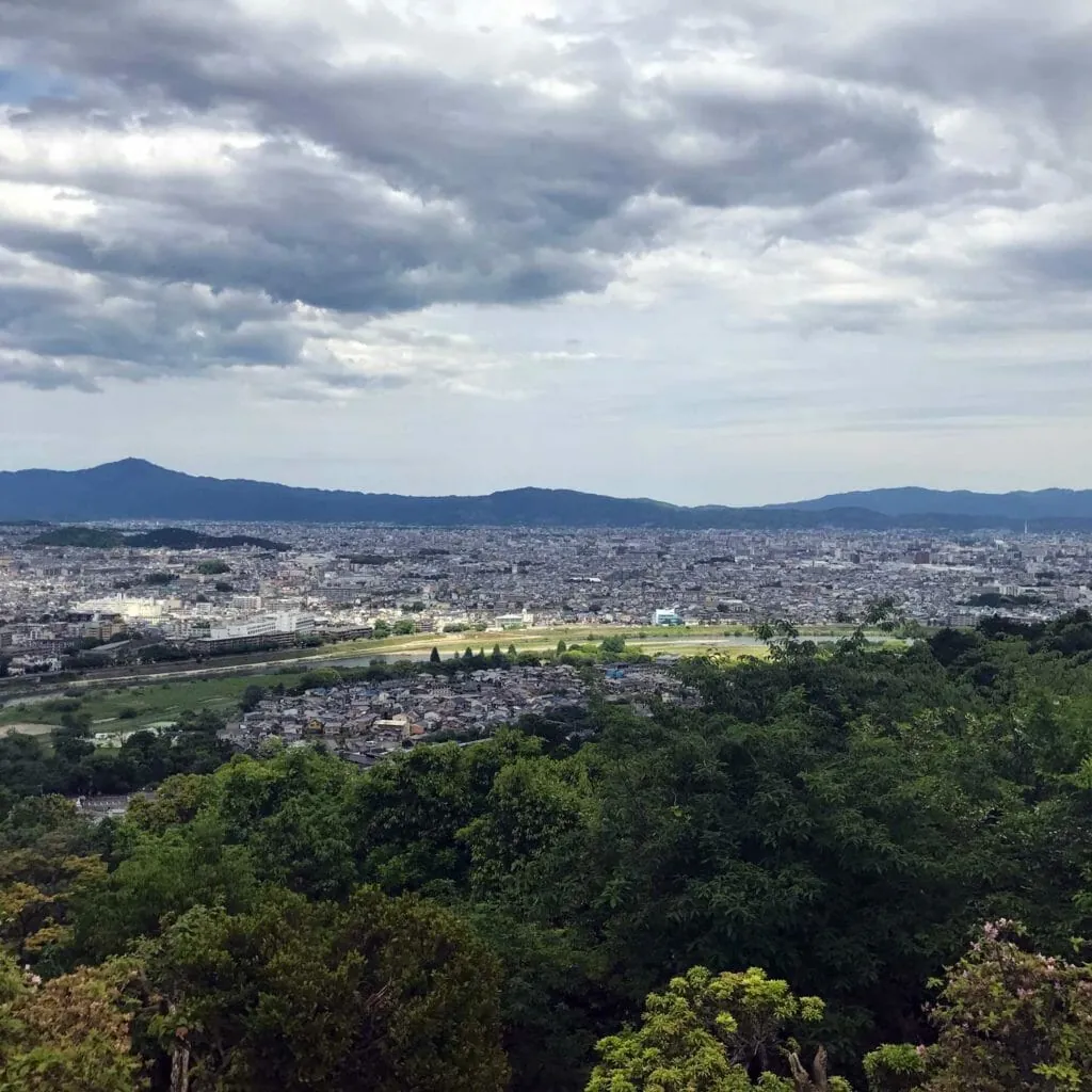 Japan Kyoto Apen Rots Uitzicht