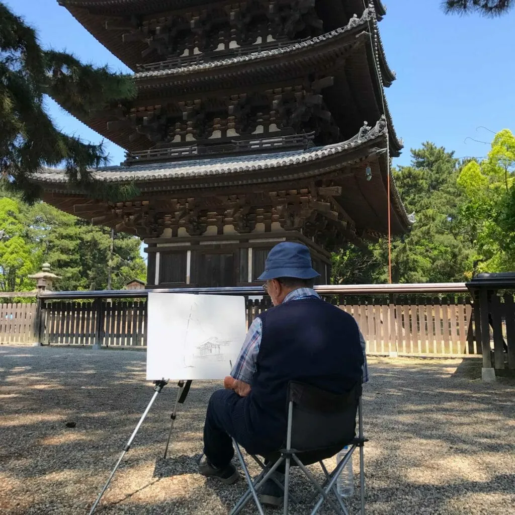 Japan Nara Tempel 02