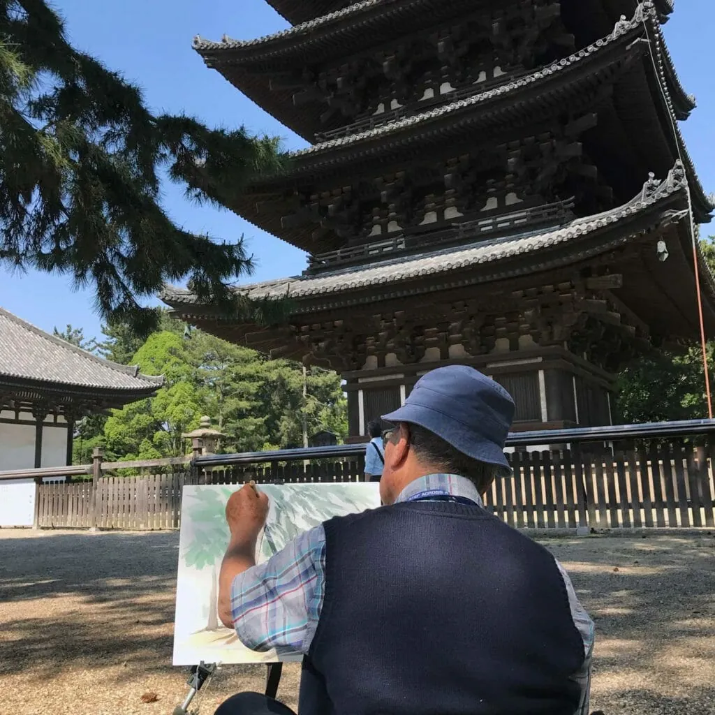 Japan Nara Tempel 03