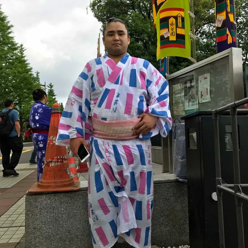 Japan Tokyo Sumo Worstelaar 04