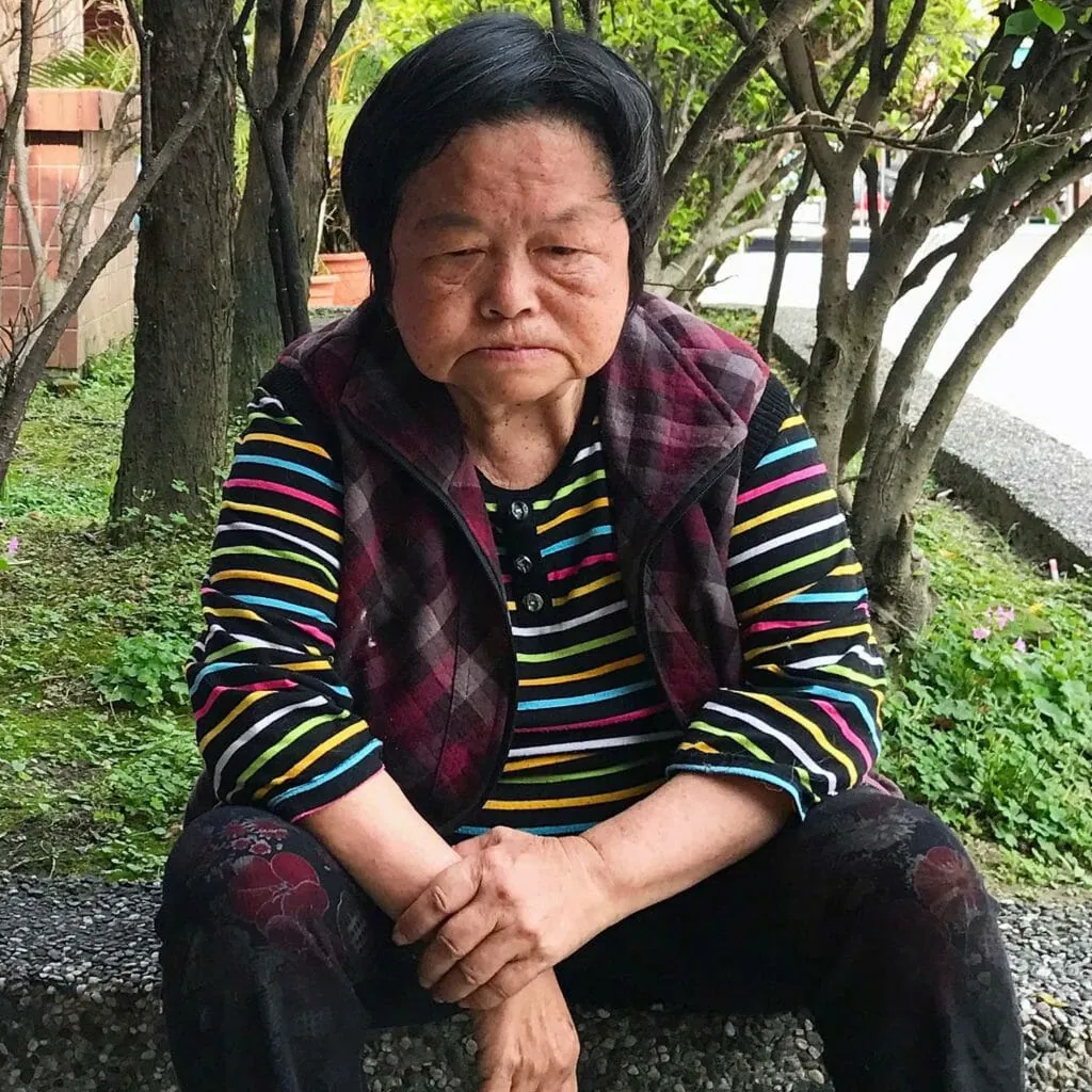 Taiwan Jiufen Vrouw